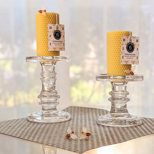 Broluxe Ltd. Co. XL American Bully Beeswax Co. - Honeybee Candle Pin Decor