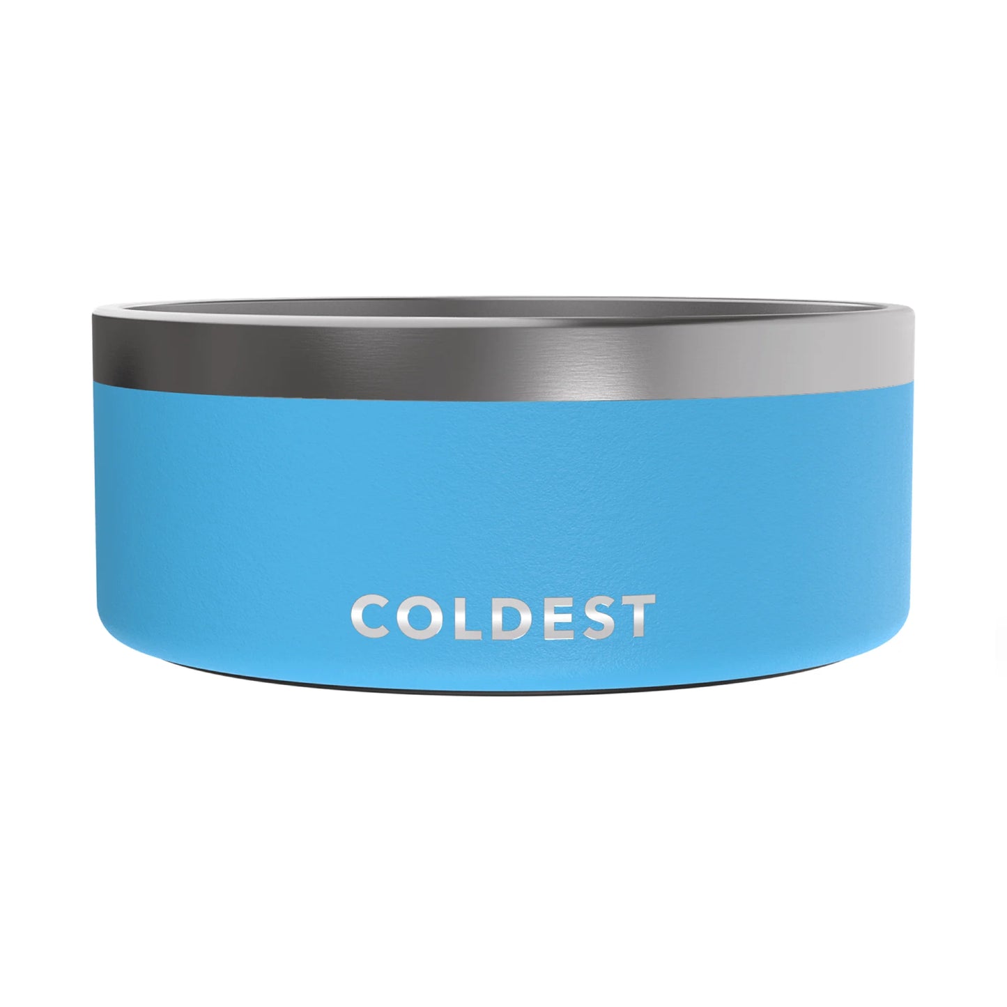 Broluxe Ltd. Co. XL American Bully COLDEST Pet Dog Bowl - 100 oz - Celestial Blue 304 Stainless Steel