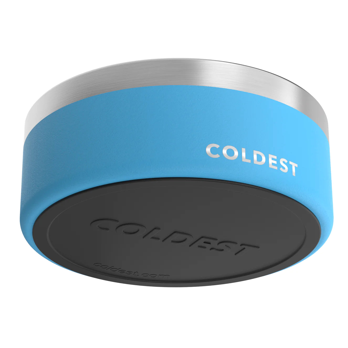 Broluxe Ltd. Co. XL American Bully COLDEST Pet Dog Bowl - 64 oz - Celestial Blue 304 Stainless Steel