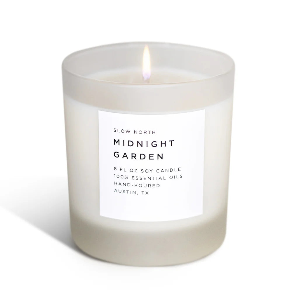 Broluxe Ltd. Co. XL American Bully Slow North - Midnight Garden: Lavender+Frankincense - Pet Safe Soy Wax Candle - 100% Essential Oils Only