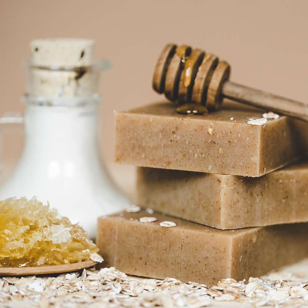 Broluxe Ltd. Co. XL American Bully Dog Parent - Chagrin Valley - Soap Facial Bar - Goat Milk Oatmeal - USDA Certified Organic