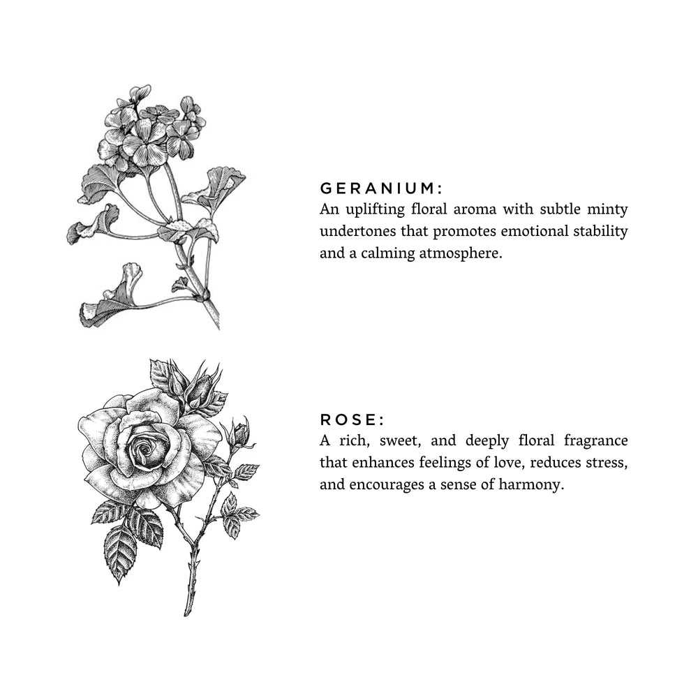 Broluxe Ltd. Co. XL American Bully Slow North - Geranium+Rose - Pet Safe Soy Wax Candle - 100% Essential Oils Only