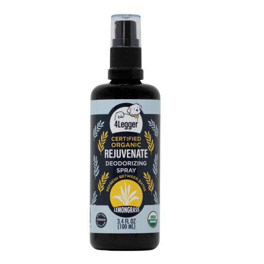 Broluxe Ltd. Co. XL American Bully 4-Legger REJUVENATE - Deodorizing Spray - Lemongrass - USDA Certified Organic