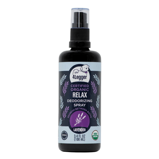 Broluxe Ltd. Co. XL American Bully 4-Legger RELAX - Deodorizing Spray - Lavender - USDA Certified Organic