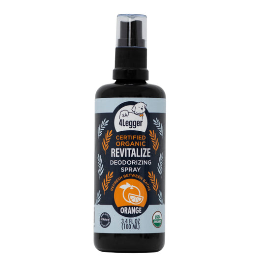 Broluxe Ltd. Co. XL American Bully 4-Legger REVITALIZE - Deodorizing Spray - Sweet Orange - USDA Certified Organic