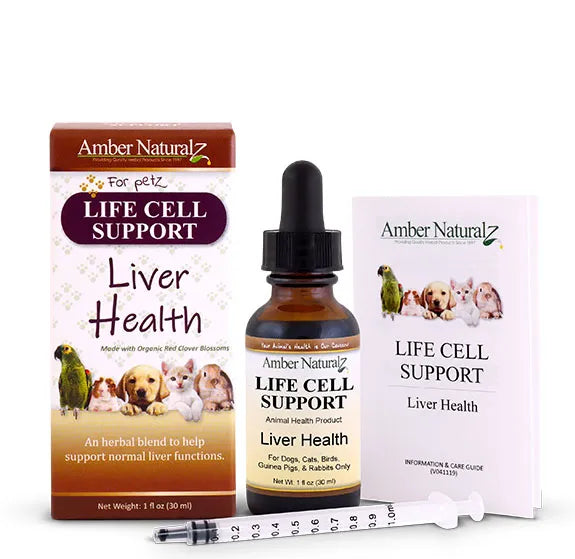 Broluxe Ltd. Co. XL American Bully Amber NaturalZ LIFE CELL SUPPORT Liver Health 1 oz