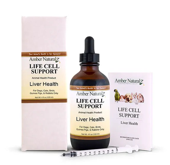 Broluxe Ltd. Co. XL American Bully Amber NaturalZ LIFE CELL SUPPORT Liver Health 4 oz