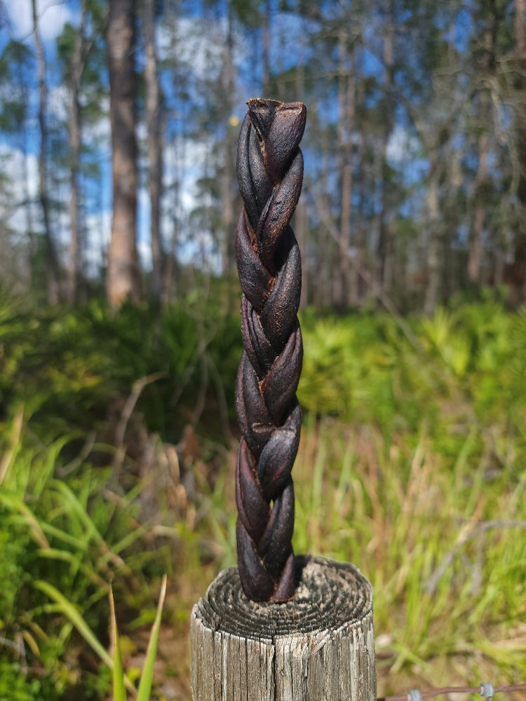 Broluxe Ltd. Co. XL American Bully | BullySticks Organic 9in Standard Braided Collagen Stick