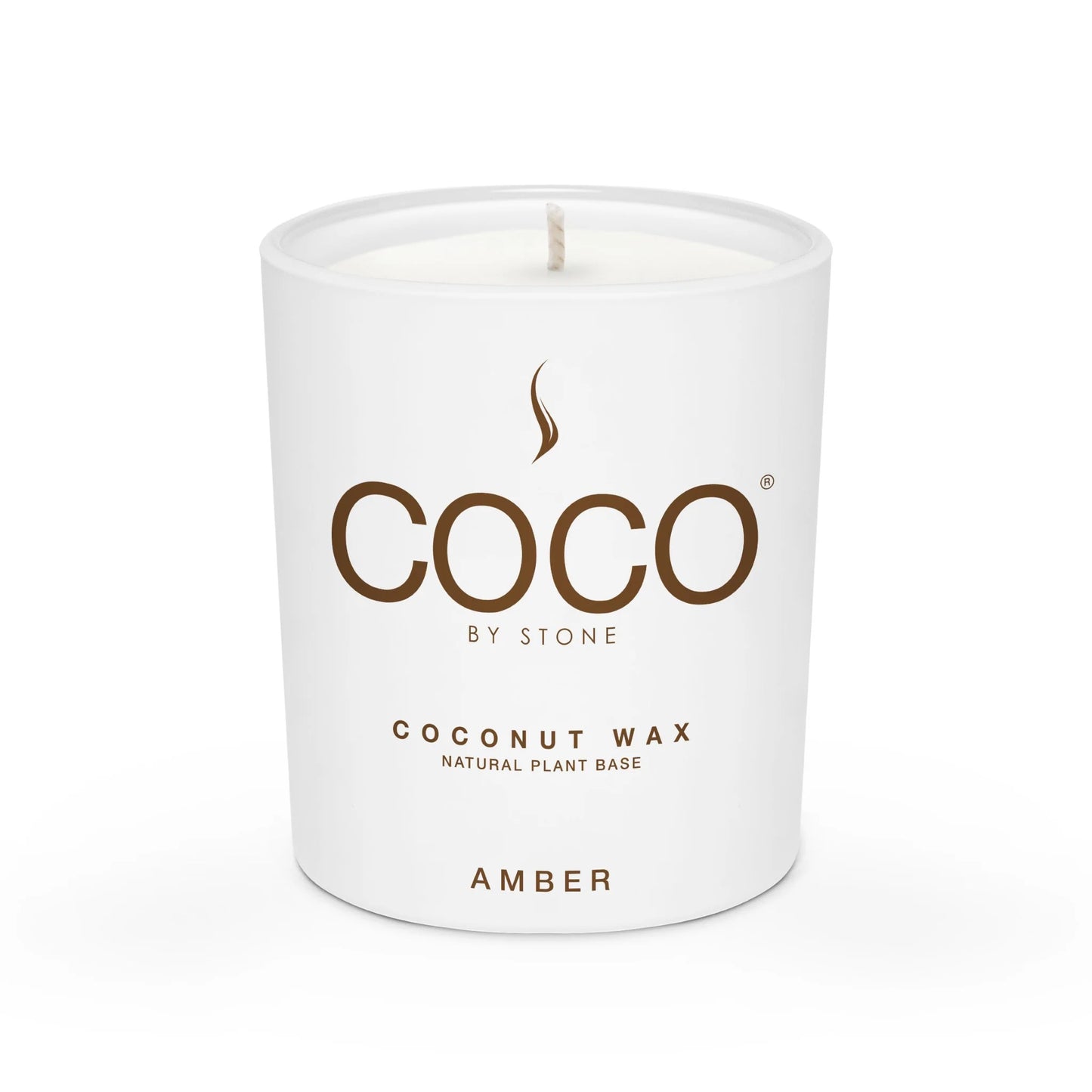 Broluxe Ltd. Co. XL American Bully COCO by Stone Amber - Pet Safe Coconut Wax Candle Minimalist - Food Grade Certified