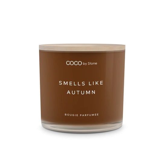 Broluxe Ltd. Co. XL American Bully COCO by Stone Autumn - Pet Safe Coconut Wax Candle 15oz - Food Grade Certified