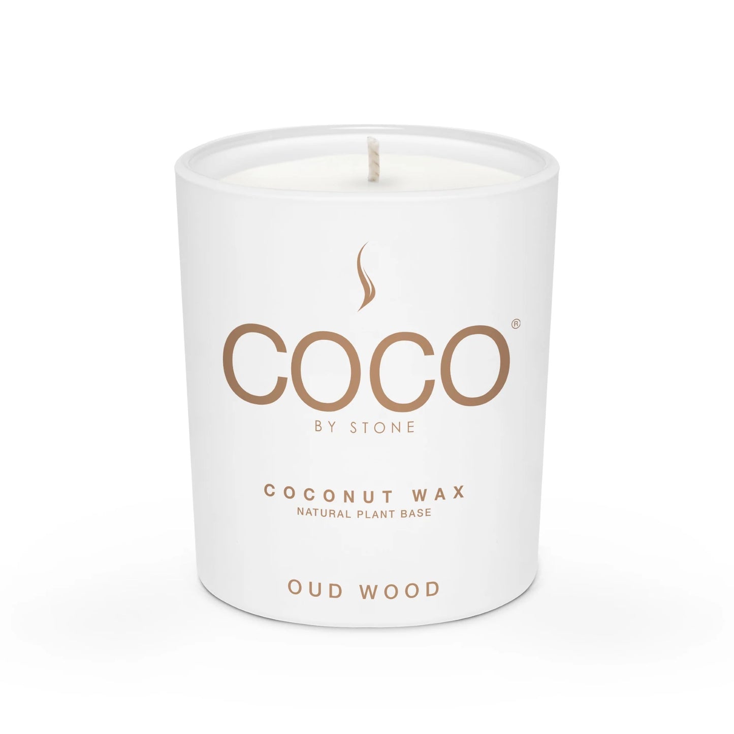 Broluxe Ltd. Co. XL American Bully COCO by Stone Oud Wood - Pet Safe Coconut Wax Candle Minimalist - Food Grade Certified