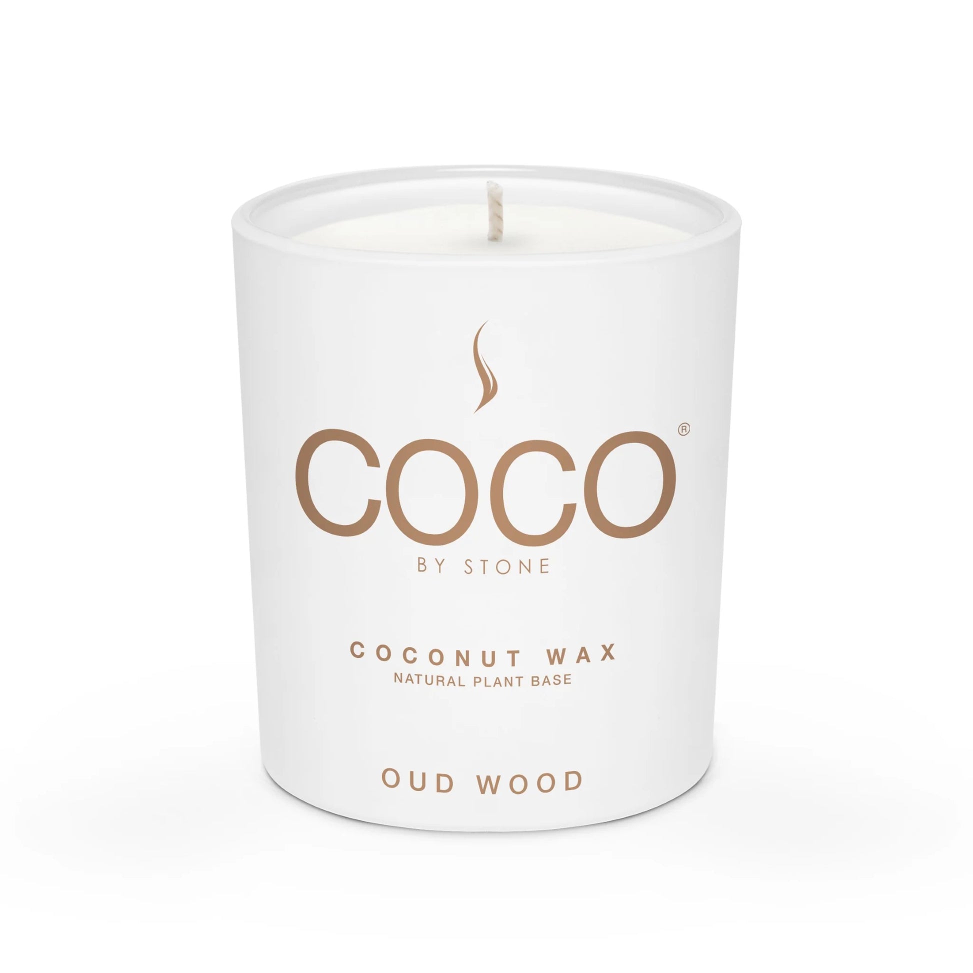 Broluxe Ltd. Co. XL American Bully COCO by Stone Oud Wood - Pet Safe Coconut Wax Candle Minimalist - Food Grade Certified