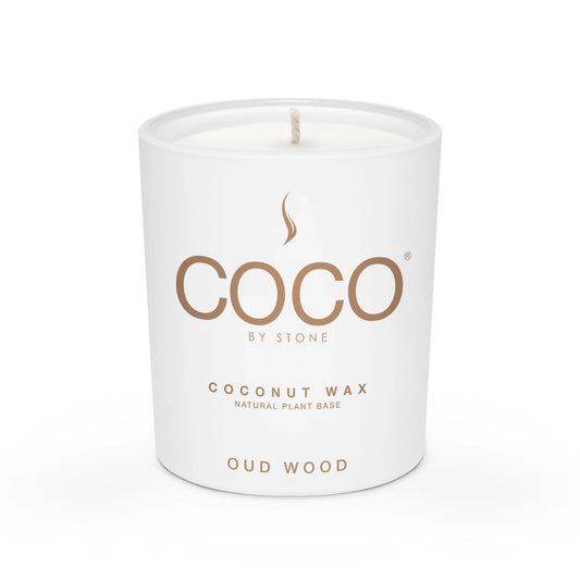 Broluxe Ltd. Co. XL American Bully COCO by Stone Oud Wood - Pet Safe Coconut Wax Candle Minimalist - Food Grade Certified