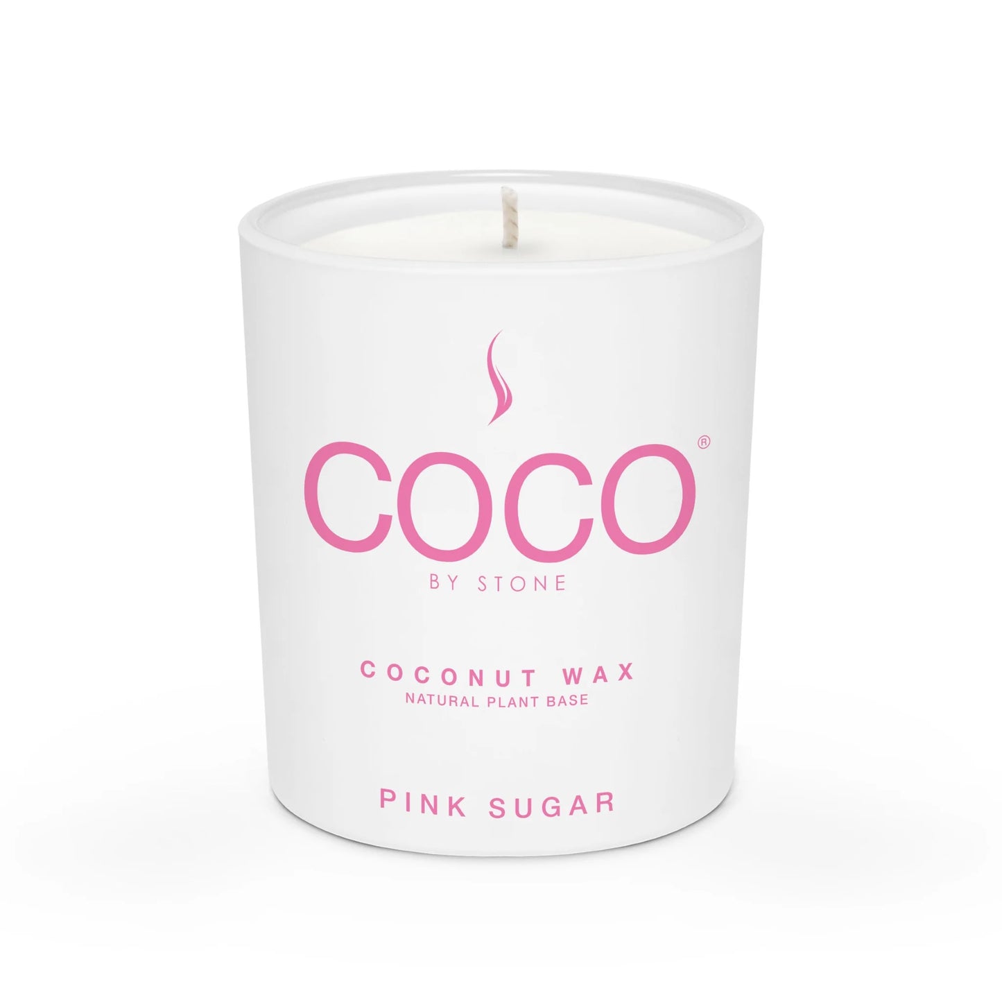 Broluxe Ltd. Co. XL American Bully COCO by Stone Pink Sugar - Pet Safe Coconut Wax Candle Minimalist - Food Grade Certified