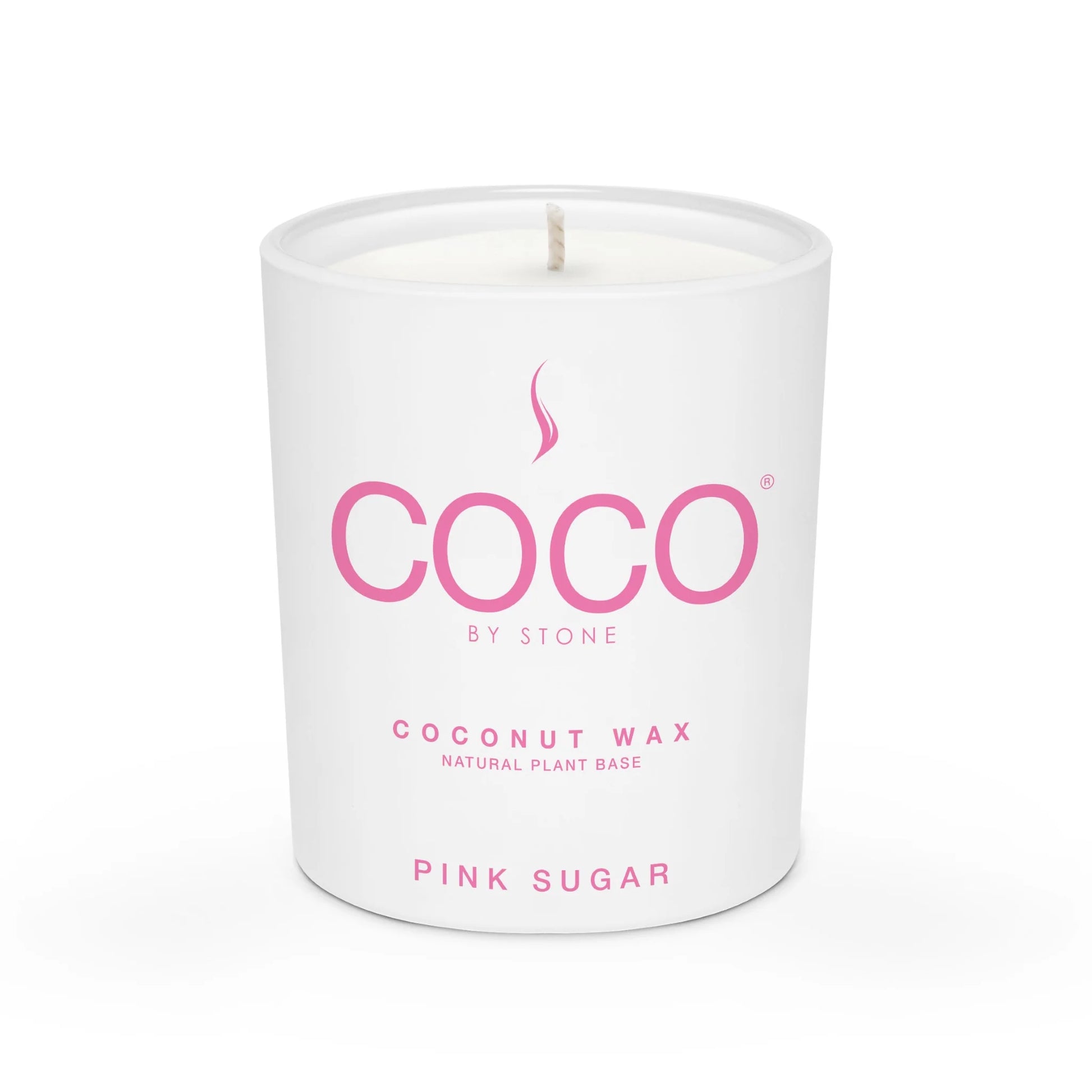 Broluxe Ltd. Co. XL American Bully COCO by Stone Pink Sugar - Pet Safe Coconut Wax Candle Minimalist - Food Grade Certified