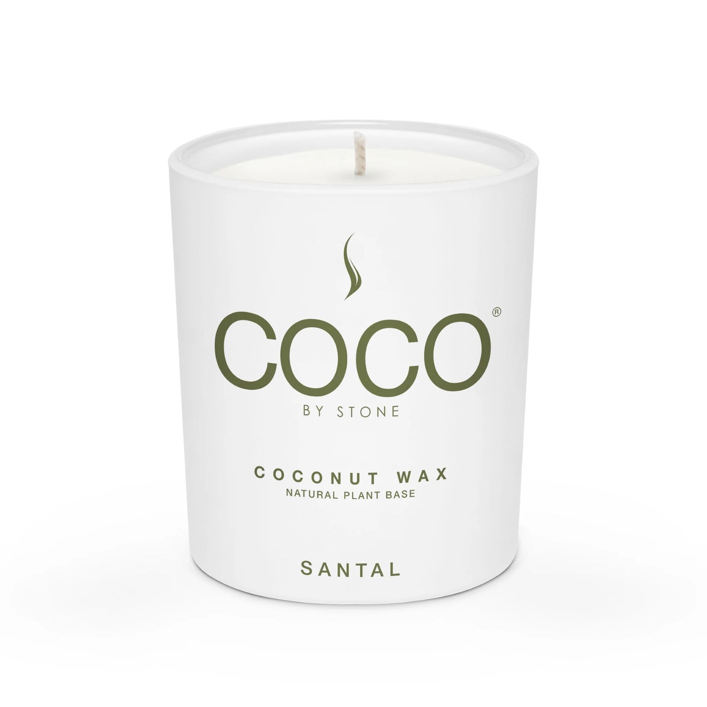 Broluxe Ltd. Co. XL American Bully COCO by Stone Santal - Pet Safe Coconut Wax Candle Minimalist - Food Grade Certified