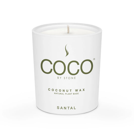 Broluxe Ltd. Co. XL American Bully COCO by Stone Santal - Pet Safe Coconut Wax Candle Minimalist - Food Grade Certified
