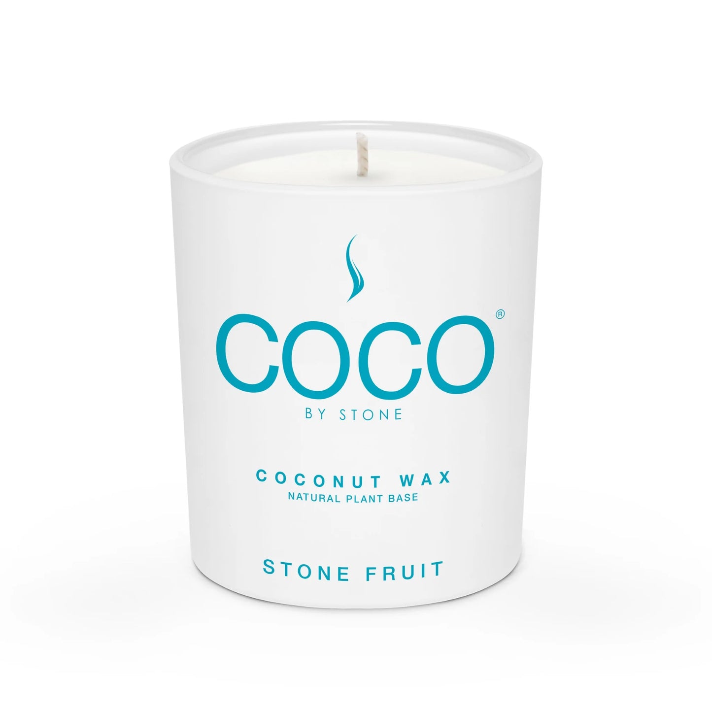Broluxe Ltd. Co. XL American Bully COCO by Stone - Stone Fruit - Pet Safe Coconut Wax Candle Minimalist - Food Grade Certified