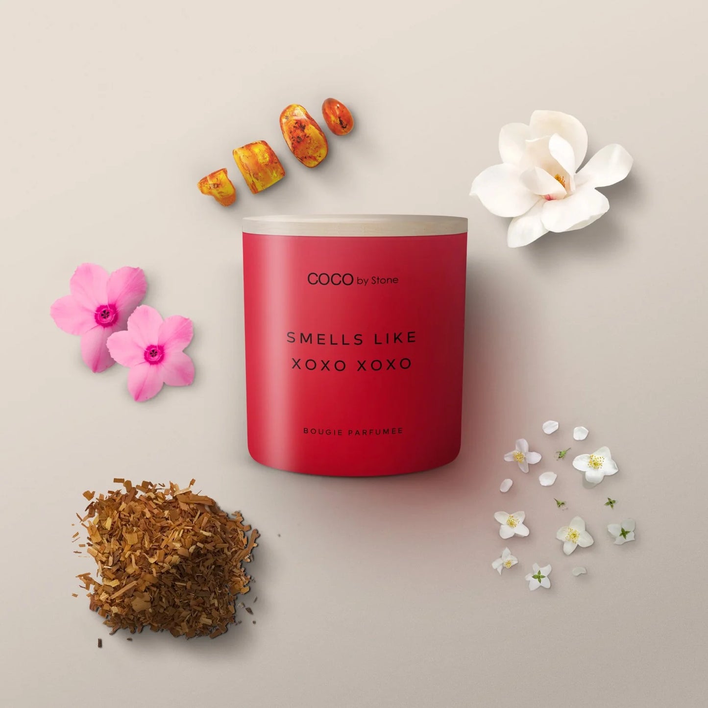 Broluxe Ltd. Co. XL American Bully COCO by Stone XOXO - Pet Safe Coconut Wax Candle - Food Grade Certified