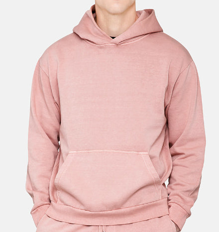 Broluxe Ltd. Co. XL American Bully Luxury Heavyweight Pullover Hoodie Seasonal Rose Quartz