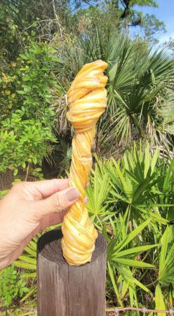 Broluxe Ltd. Co. XL American Bully | BullySticks Organic Beef Tripe Dumbbell