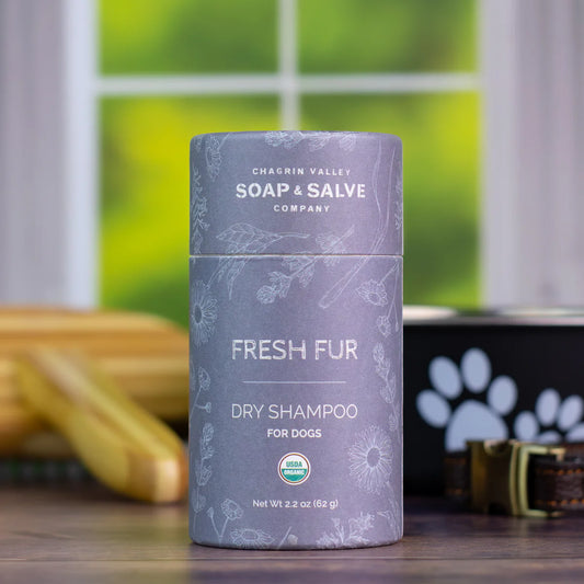 Broluxe Ltd. Co. XL American Bully Chagrin Valley - Dog Dry Shampoo - Fresh Fur - USDA Certified Organic