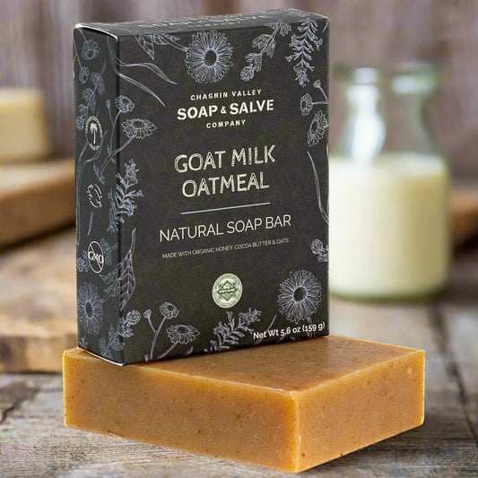 Broluxe Ltd. Co. XL American Bully Dog Parent - Chagrin Valley - Soap Facial Bar - Goat Milk Oatmeal - USDA Certified Organic