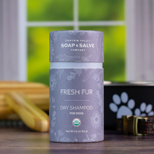Broluxe Ltd. Co. XL American Bully Chagrin Valley - Dog Dry Shampoo - Fresh Fur - USDA Certified Organic