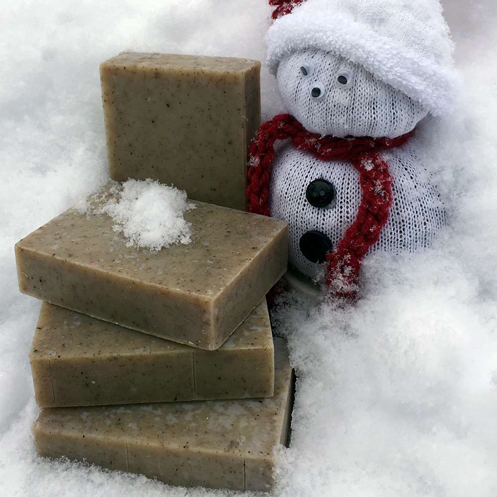 Broluxe Ltd. Co. XL American Bully Dog Parent - Chagrin Valley - Soap Bar - Winter Survival - USDA Certified Organic