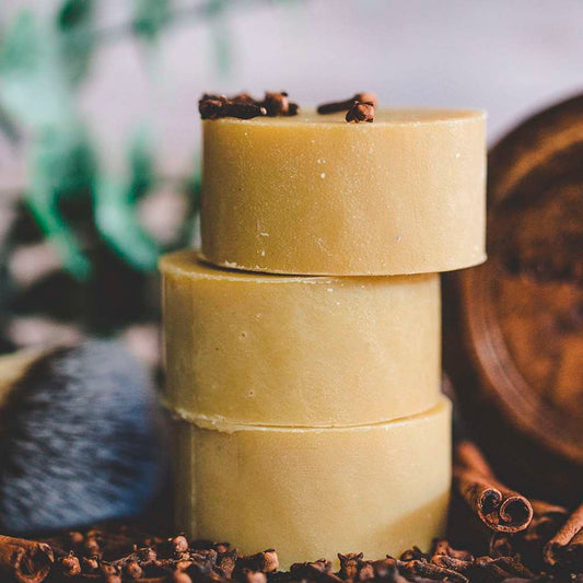 Broluxe Ltd. Co. XL American Bully Dog Parent - Chagrin Valley - Soap Shaving Bar - Rugged Spice - USDA Certified Organic