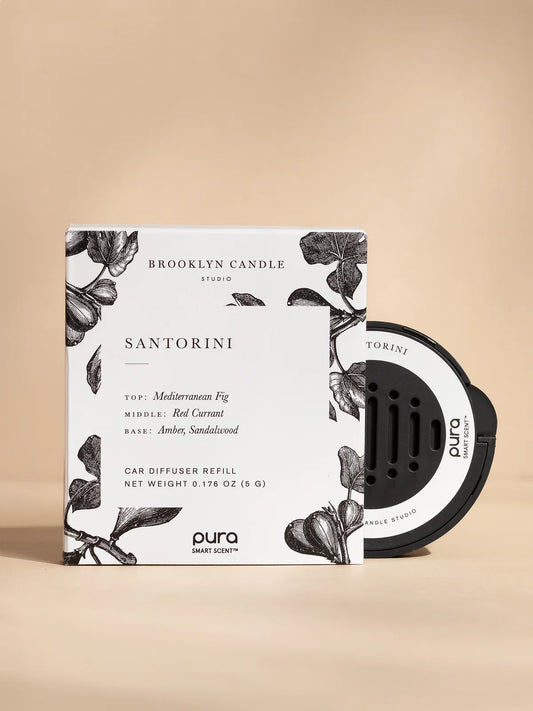 Broluxe Ltd. Co. XL American Bully Pura - Brooklyn Candle Studio Santorini - Pet Safe Car Fragrance