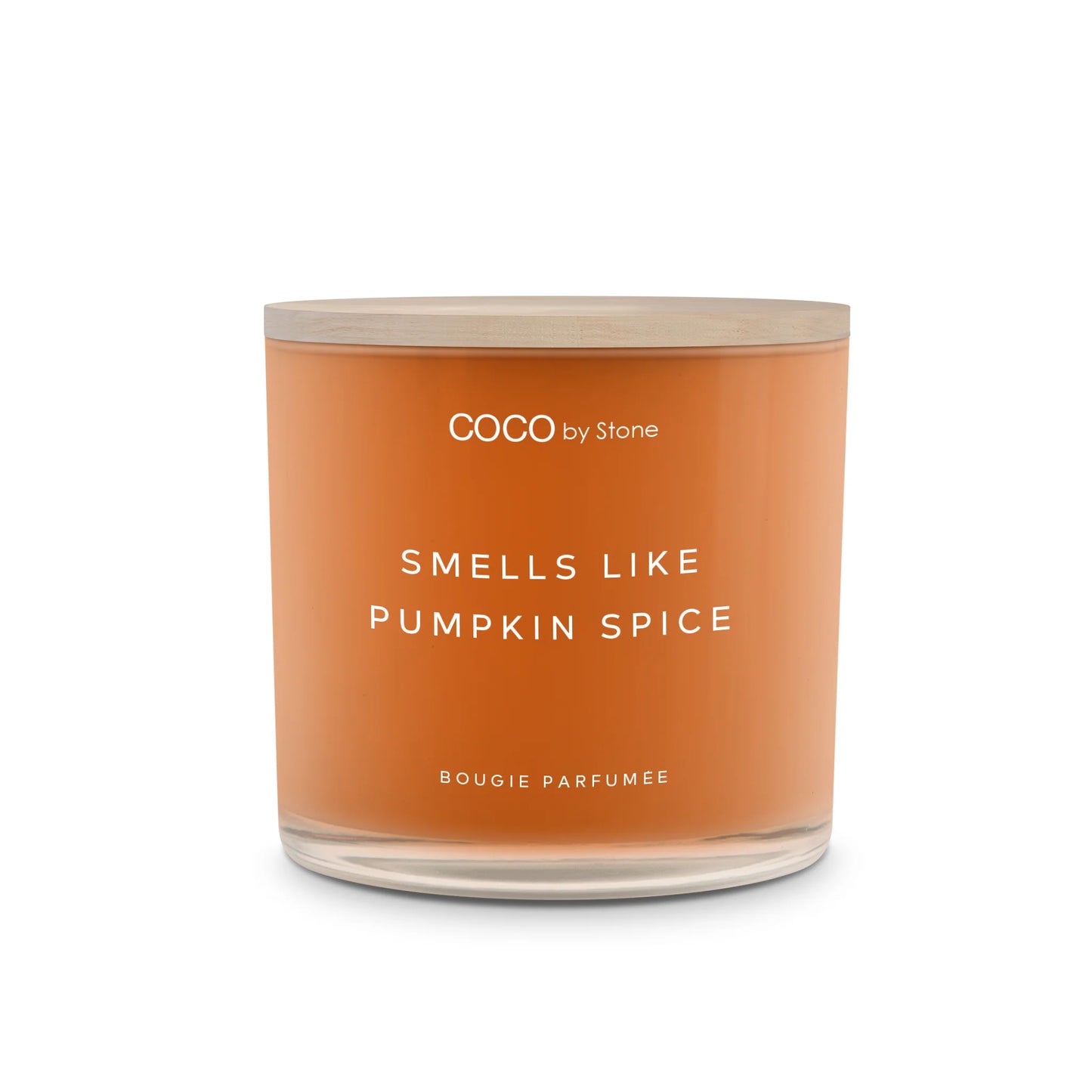 Broluxe Ltd. Co. XL American Bully COCO by Stone Pumpkin Spice - Pet Safe Coconut Wax Candle - Food Grade Certified