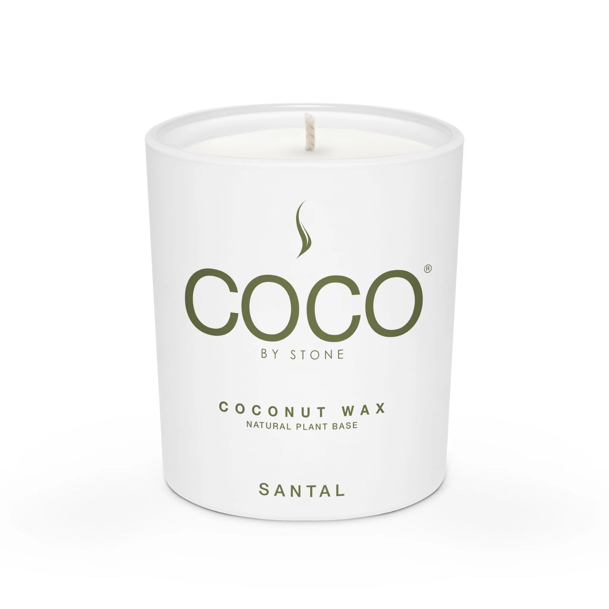 Broluxe Ltd. Co. XL American Bully COCO by Stone Santal - Pet Safe Coconut Wax Candle Minimalist - Food Grade Certified
