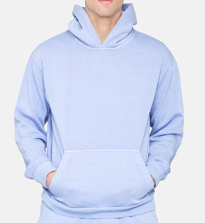 Broluxe Ltd. Co. XL American Bully Luxury Heavyweight Pullover Hoodie Seasonal Blue Ice