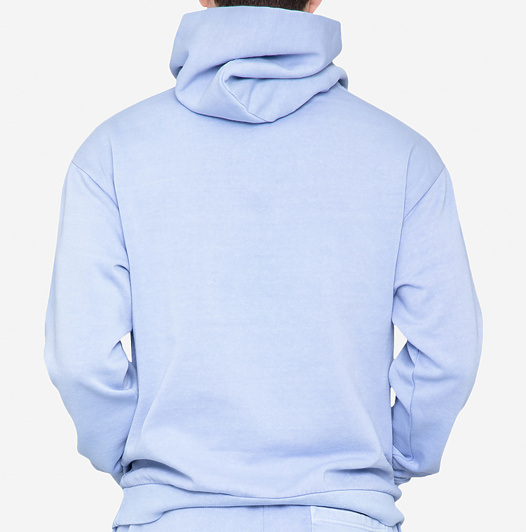 Broluxe Ltd. Co. XL American Bully Luxury Heavyweight Pullover Hoodie Seasonal Blue Ice